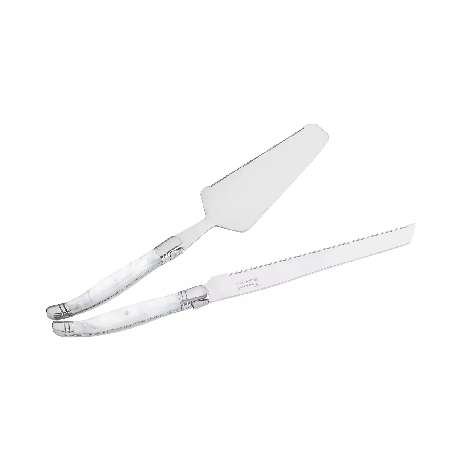 2 Pc Cake Spatula Dessert Server Pie Cutter Utensils Set Kitchen