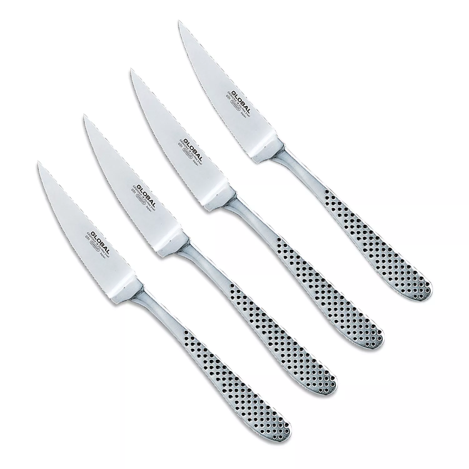 GLOBAL 4-Piece Steak Knife Sets, Cutlery
