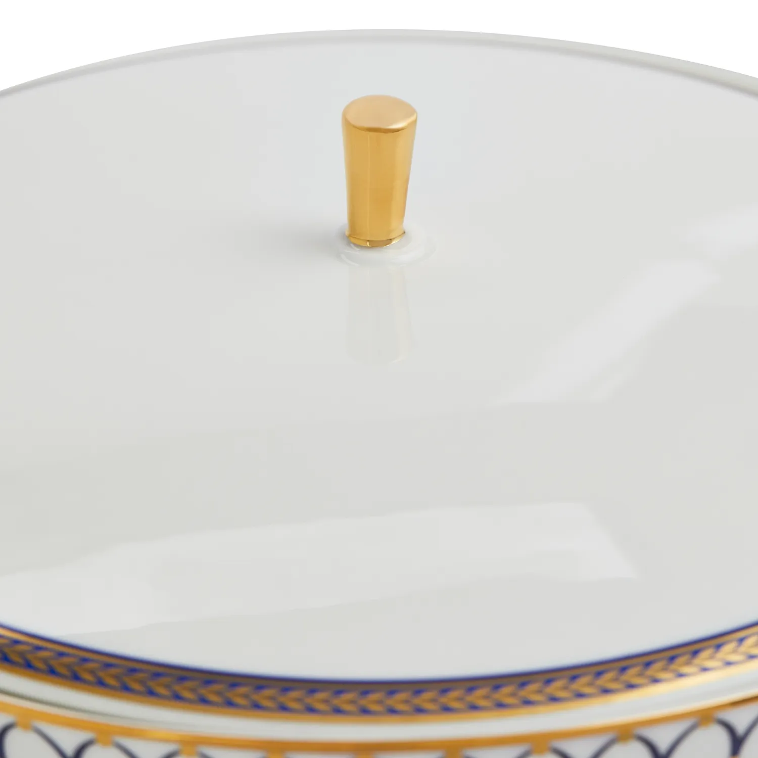 Waterford Renaissance Gold Covered Dish