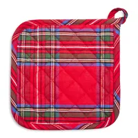 Sur La Table Christmas Plaid Pot Holder