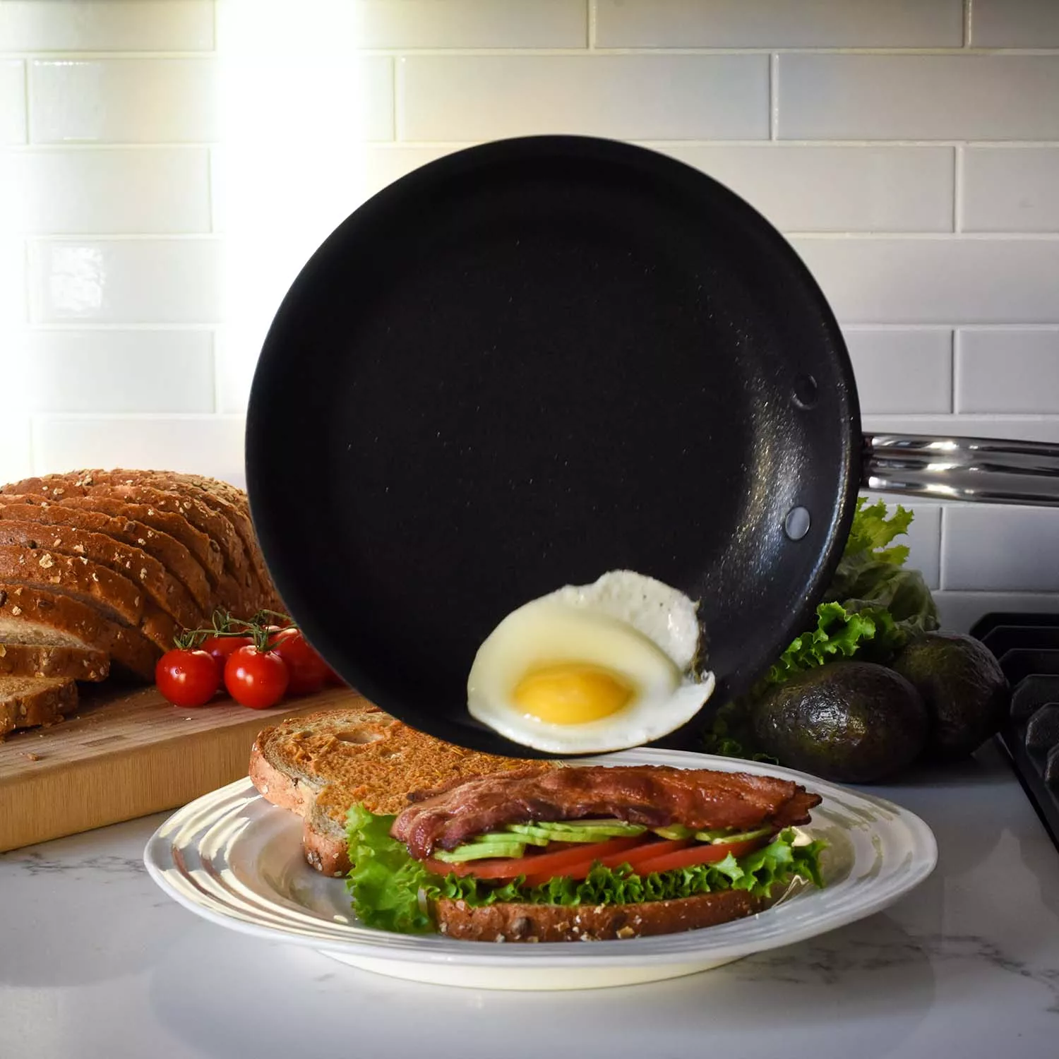 Hestan ProBond Stainless Steel TITUM™ Nonstick Skillets