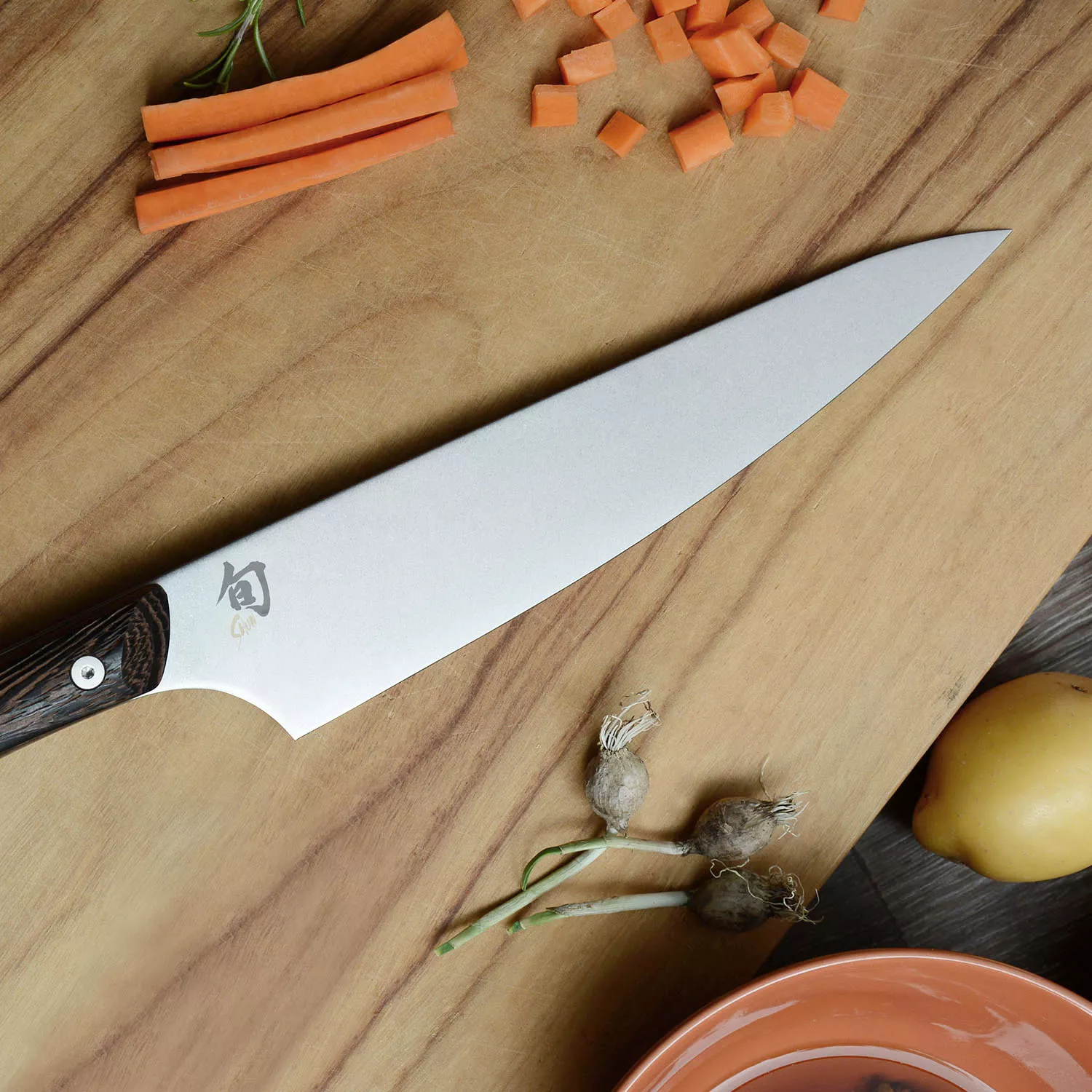Shun Kanso Chef&#8217;s Knife, 8&#34;