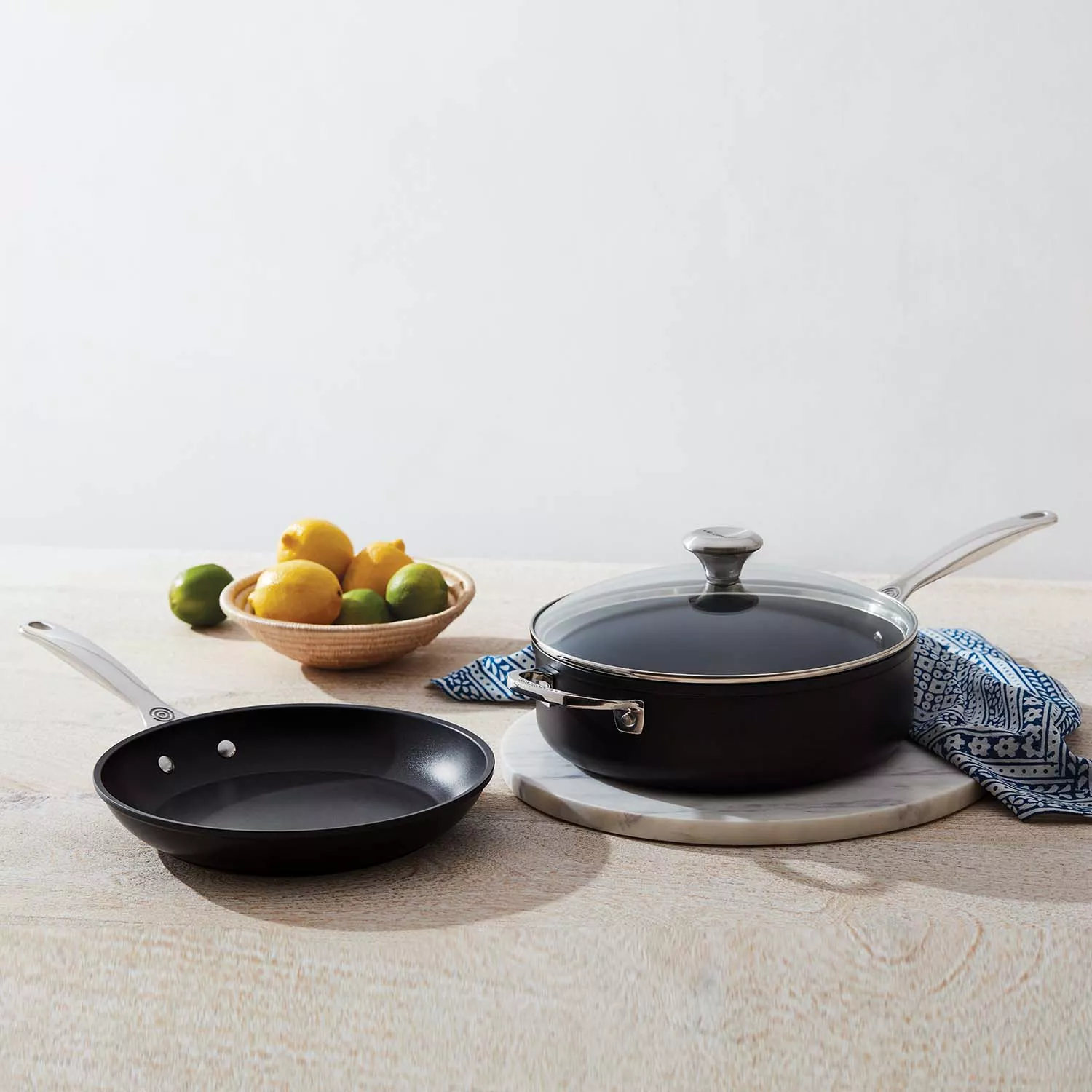 Le Creuset Toughened Nonstick PRO 3-Piece Cookware Set | Sur La Table