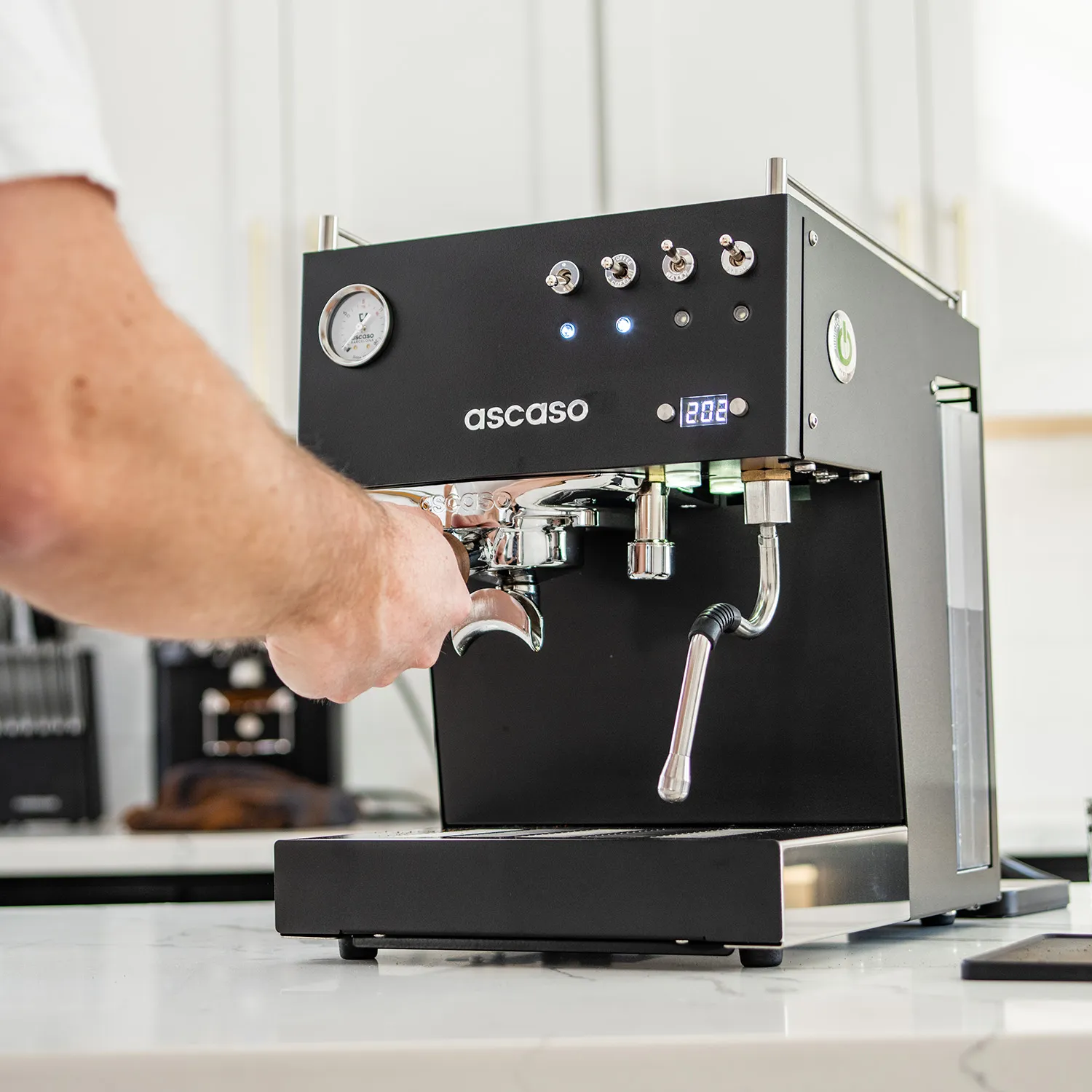 Ascaso Steel DUO Programmable Espresso Machine with PID Controller