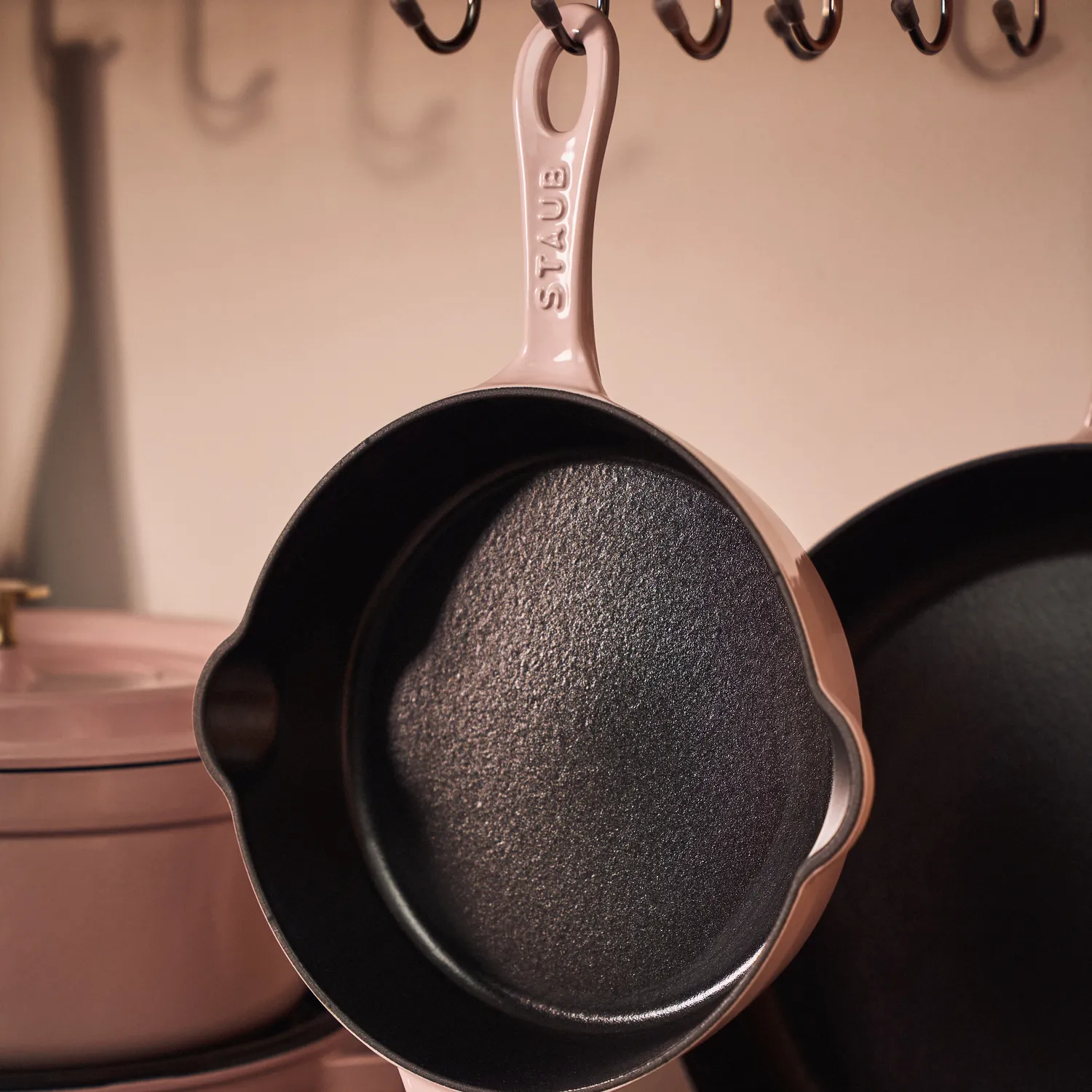 Staub Cast Iron Traditional Deep Skillet, 8.5"