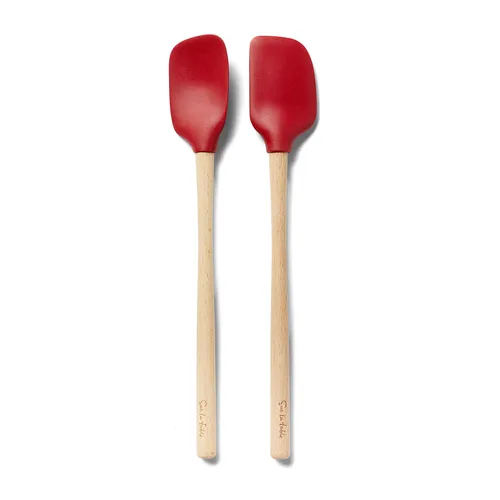 Sur La Table Flex-Core Mini Spatula and Spatula Spoons, Set of 2