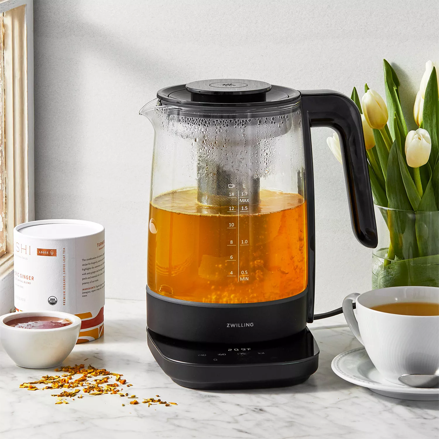 ZWILLING Enfinigy Glass Tea Kettle