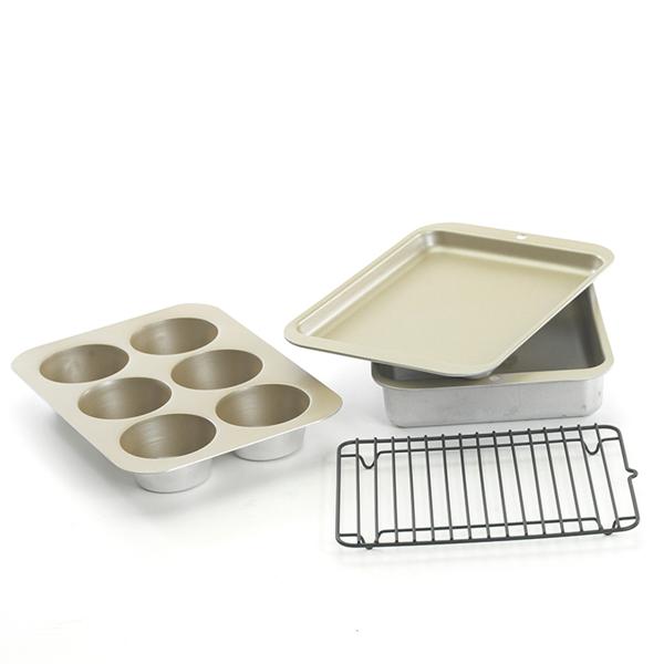 Nordic Ware 5-Piece Toaster Oven Grilling and Baking Set
