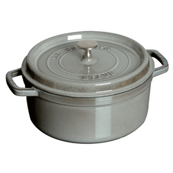 Staub Round Dutch Oven, 9 qt. I have a large family and often make several servings