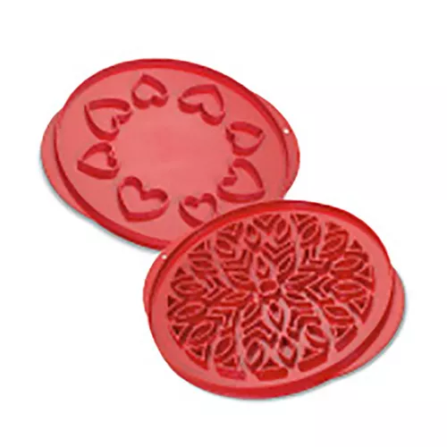 Nordic Ware Lattice &#38; Hearts Pie Cutter, 12&#34;