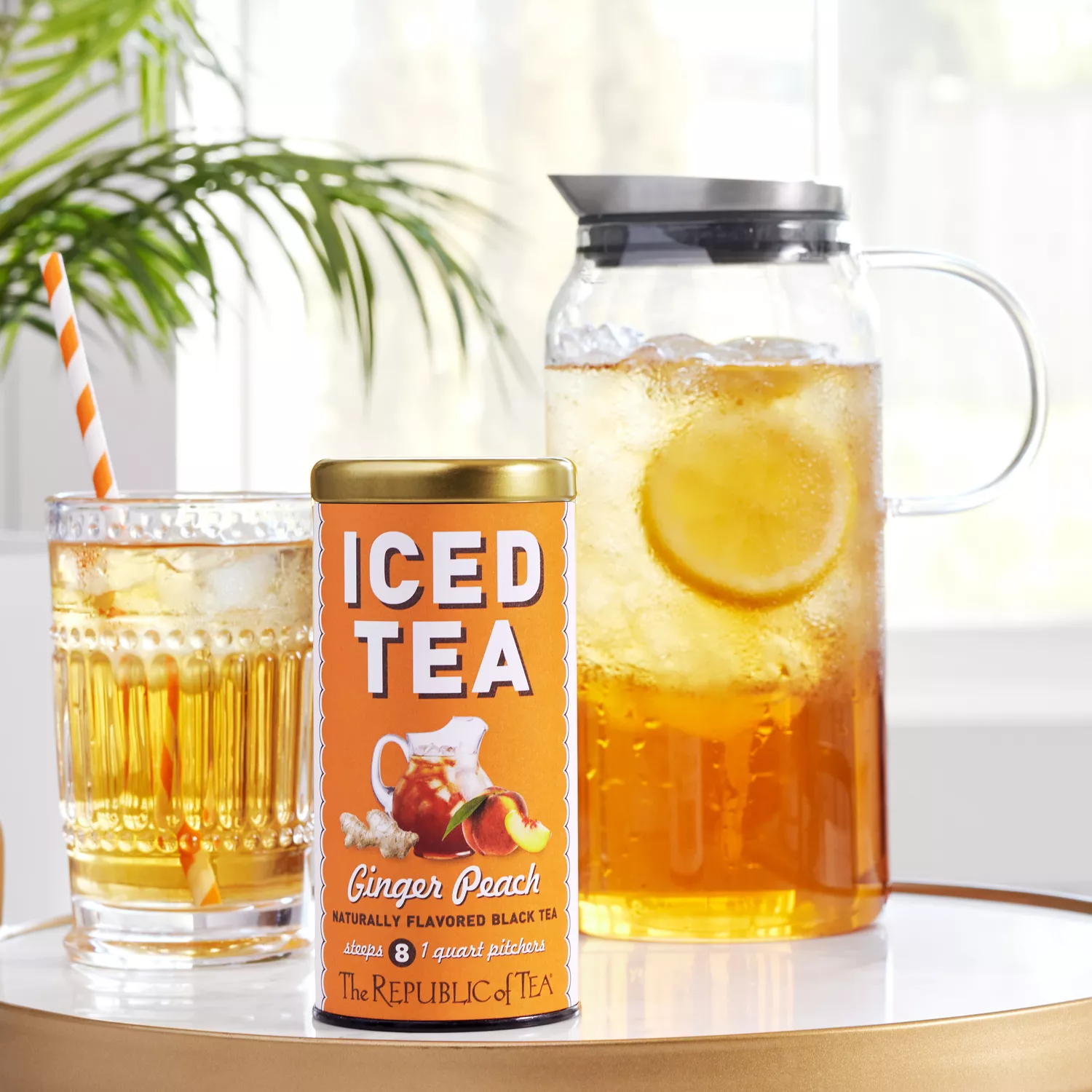 The Republic of Tea Ginger Peach Iced Tea