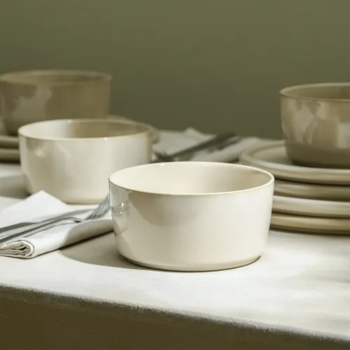 Stone Lain Eden Stoneware 12-Piece Dinnerware Set