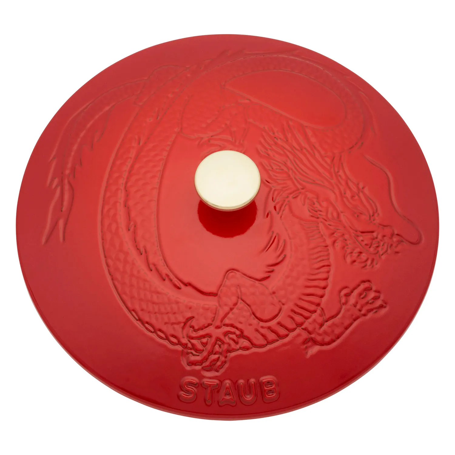 Staub Essential French Oven with Dragon Lid, 3.75 qt.