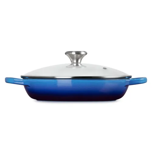 Le Creuset Signature Braiser with Glass Lid, 2.25 qt.