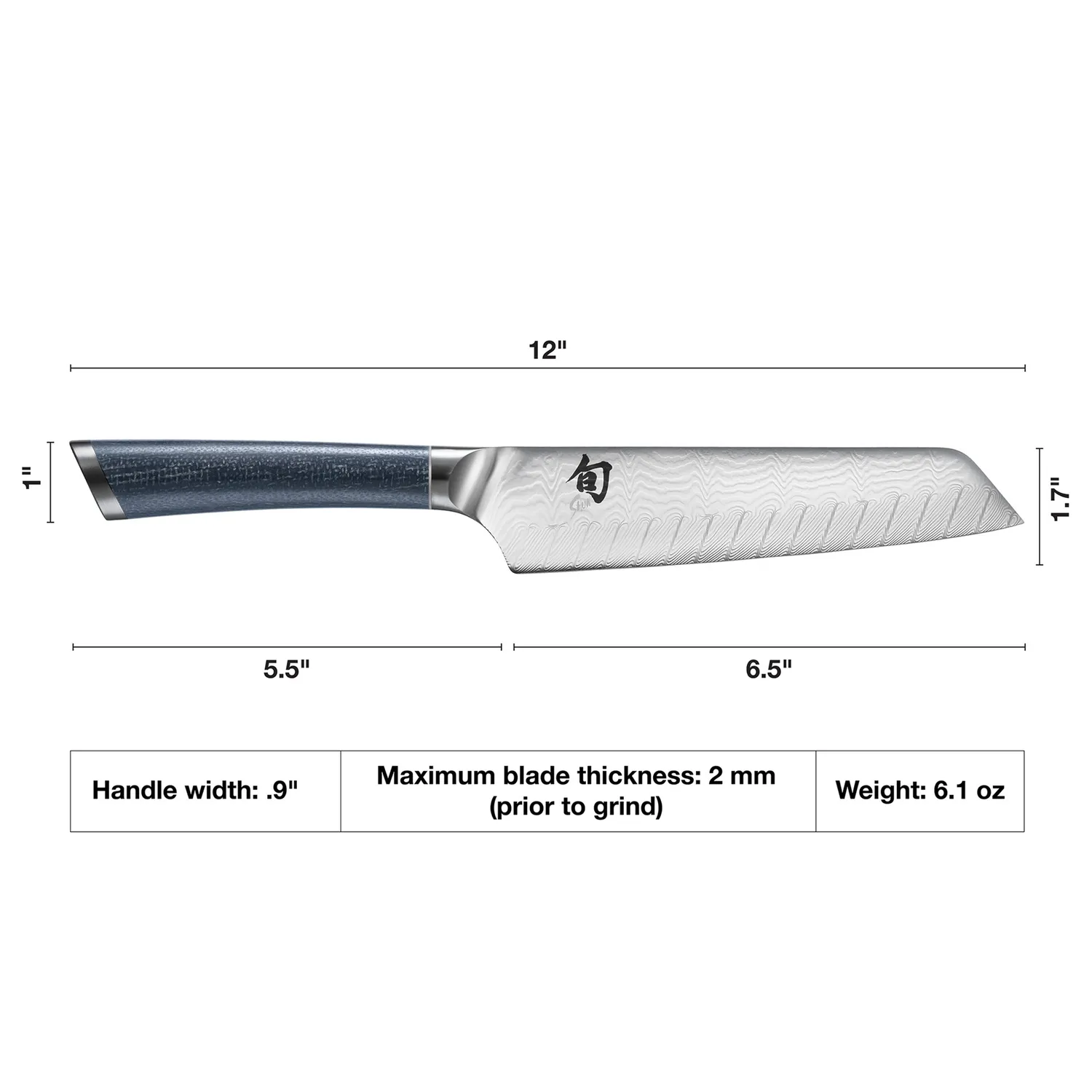 Shun Shiranami 6.5" Master Utility Knife