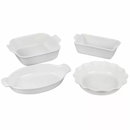 Le Creuset Heritage Stoneware 4-Piece Bakeware Set