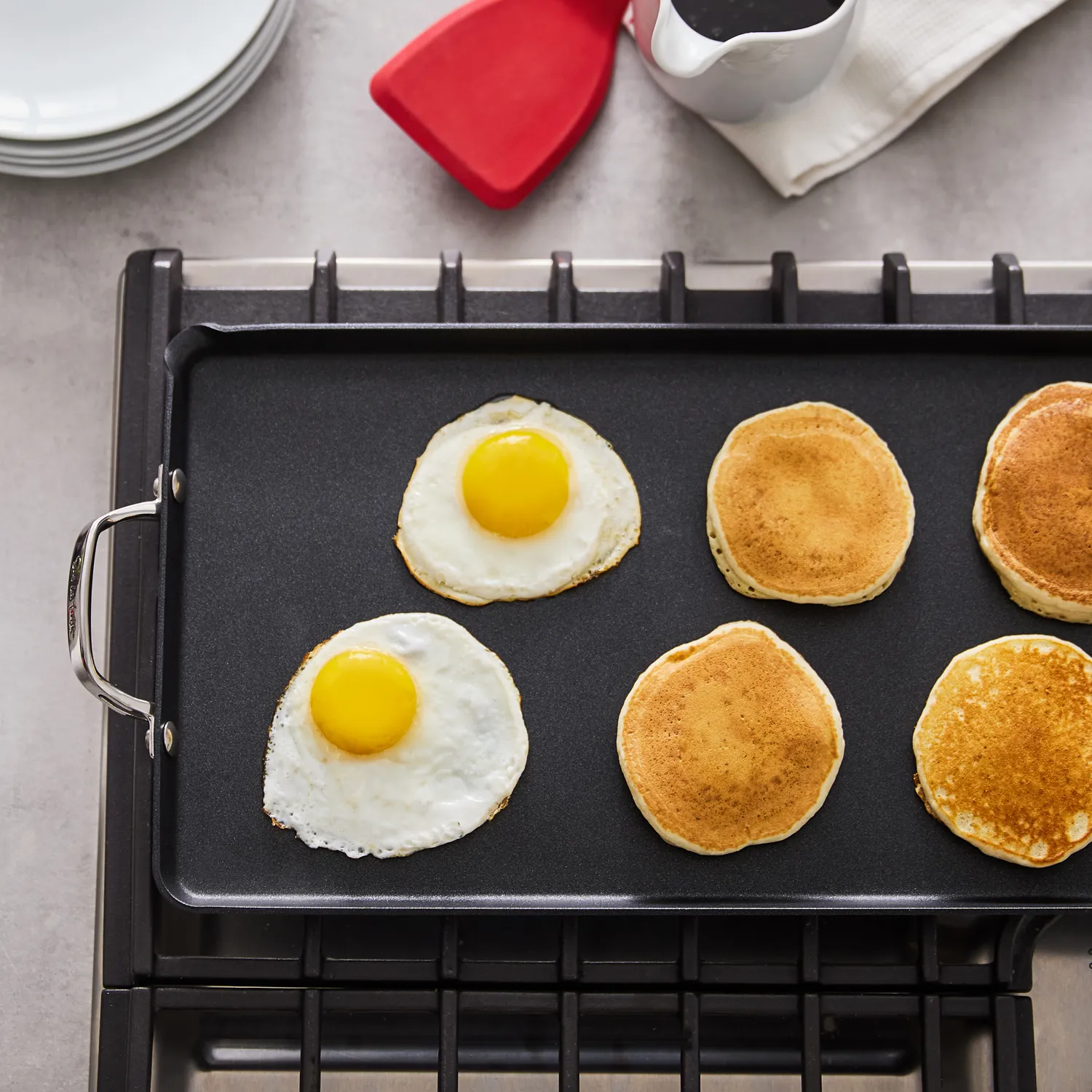 Sur La Table Signature Hard Anodized Nonstick Double Burner Griddle