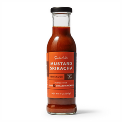 Sur La Table Mustard Sriracha Barbecue Sauce, 11 oz.