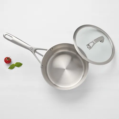 Zwilling Motion Stainless Steel Saucepan with Lid, 2.5 qt.