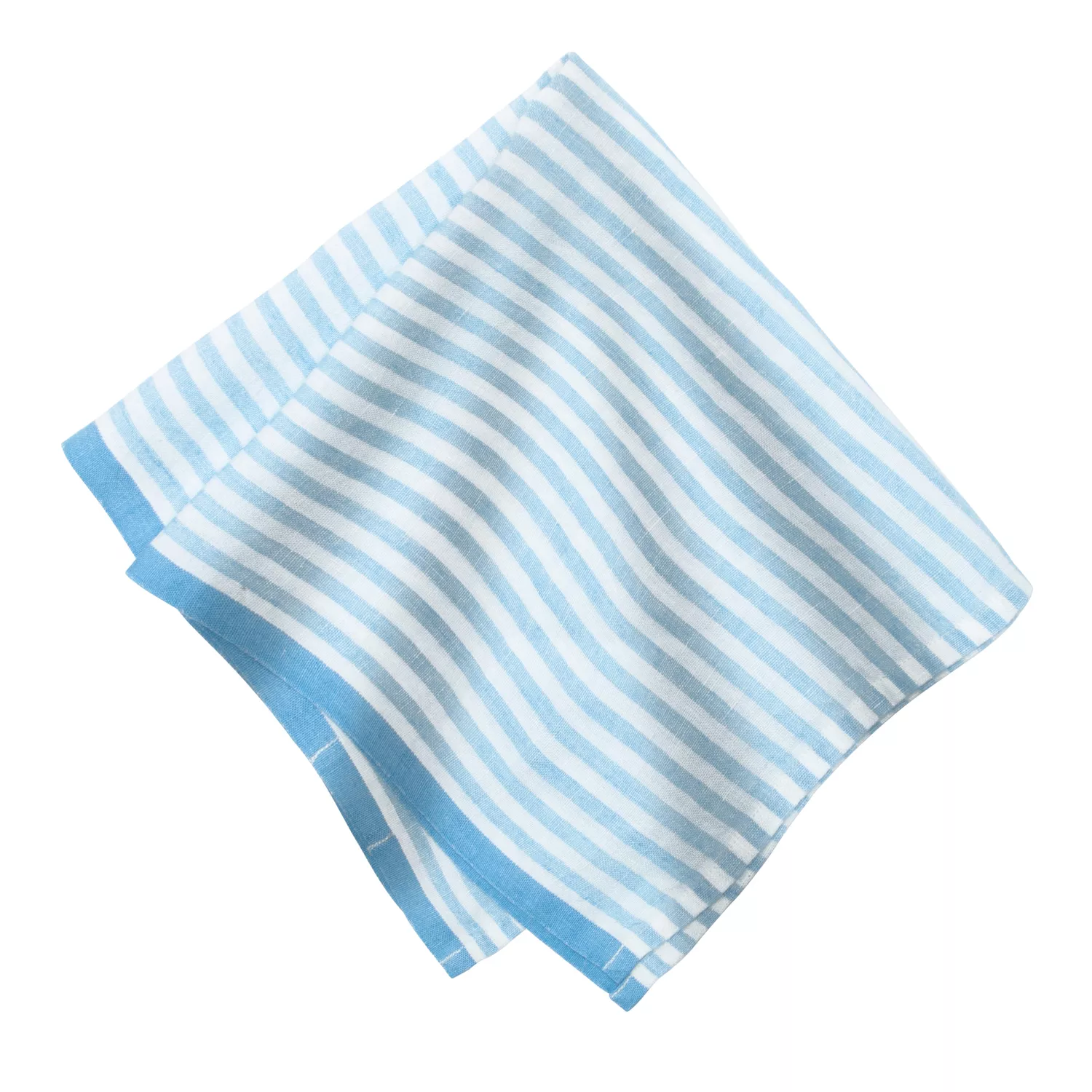 Caravan Ticking Stripe Linen Napkins, Set of 4