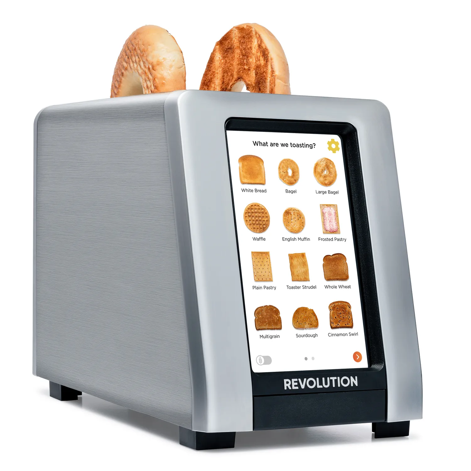 Revolution Connect Plus Smart Toaster Premium Wi-Fi Touchscreen Toaster with Digital Photo Frame
