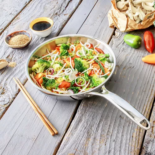 Cristel Castel&#8217;Pro 5-Ply Deep Skillets