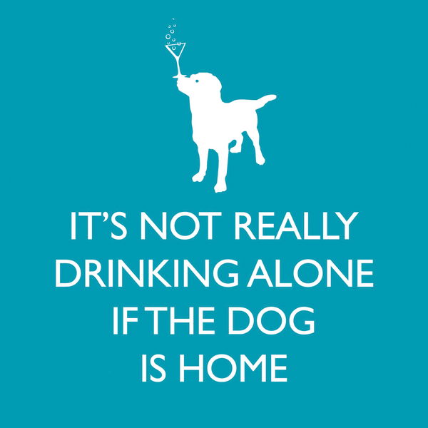 If Dog Is Home Paper Cocktail Napkins, Set of 20