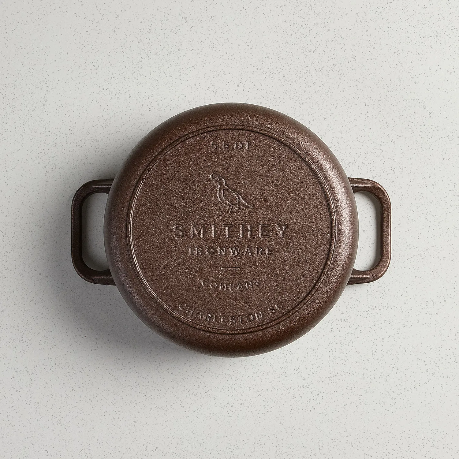 Smithey Polished Cast Iron Dutch Oven