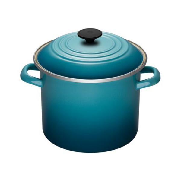 Le Creuset Enameled Steel Stockpot, 8 qt.