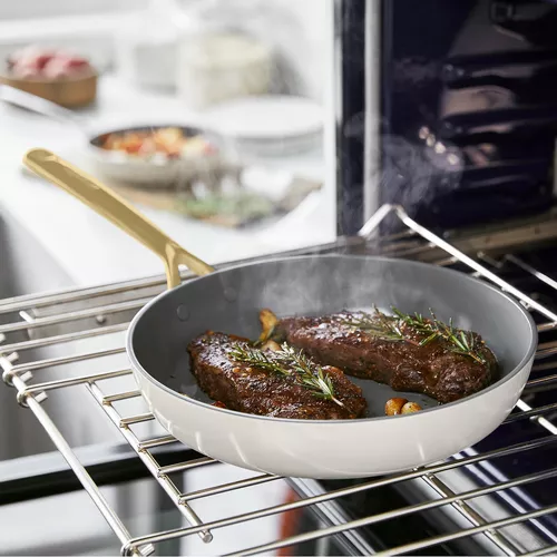 GreenPan GP5 11-Piece Cookware Set with Champagne Handles