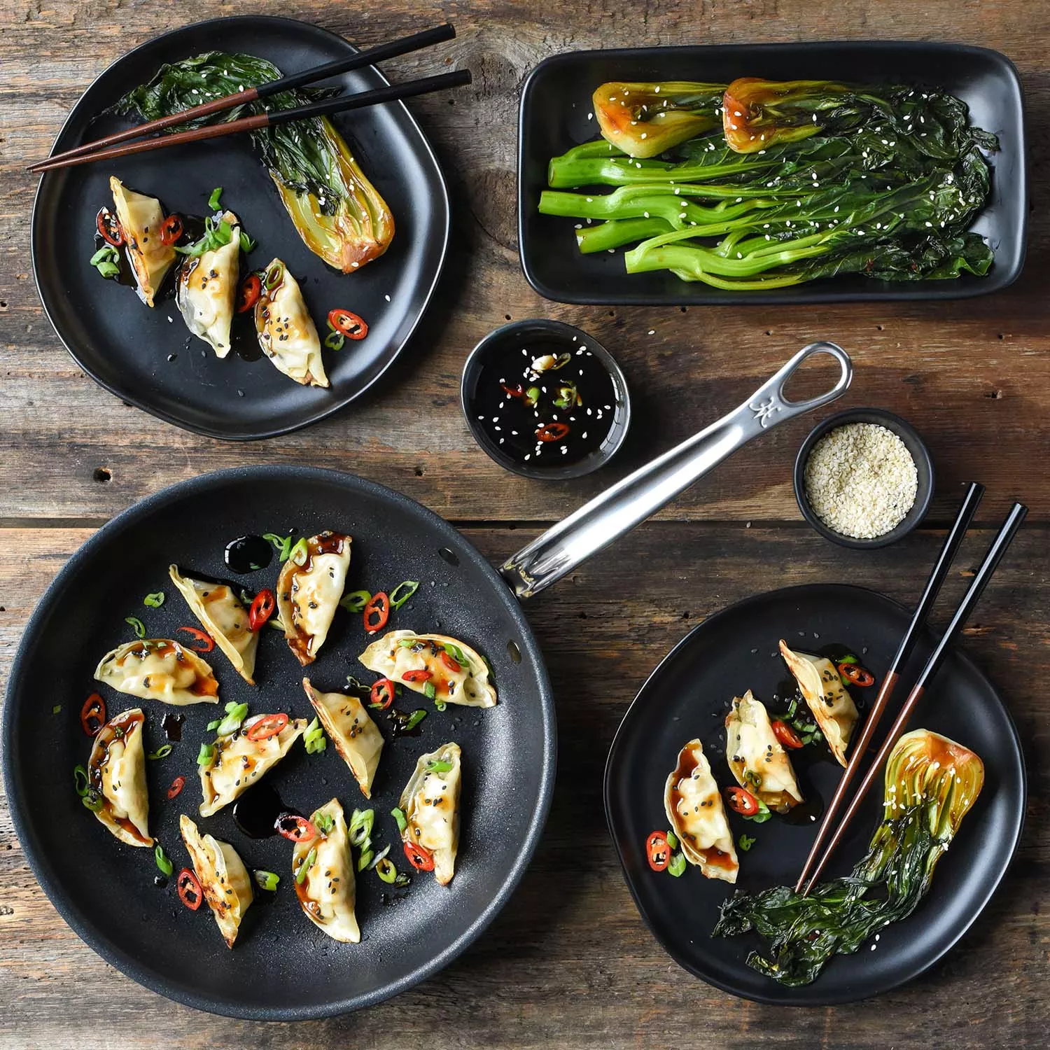 Hestan ProBond Stainless Steel TITUM™ Nonstick Skillets