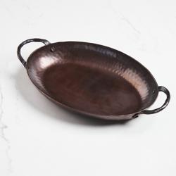 Smithey Carbon Steel Oval Roaster, 11"x 7"