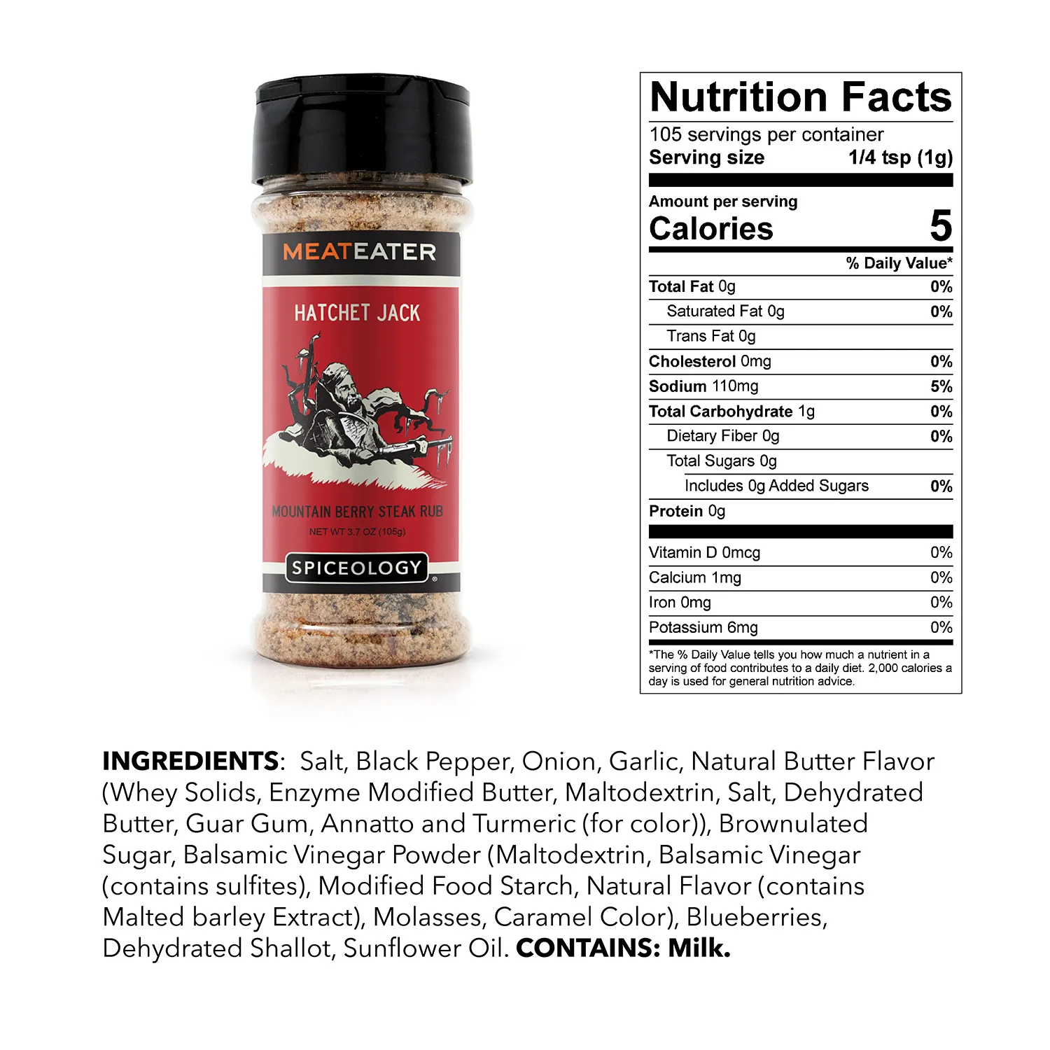 Spiceology Meat Eater Seasoning, Set of 7