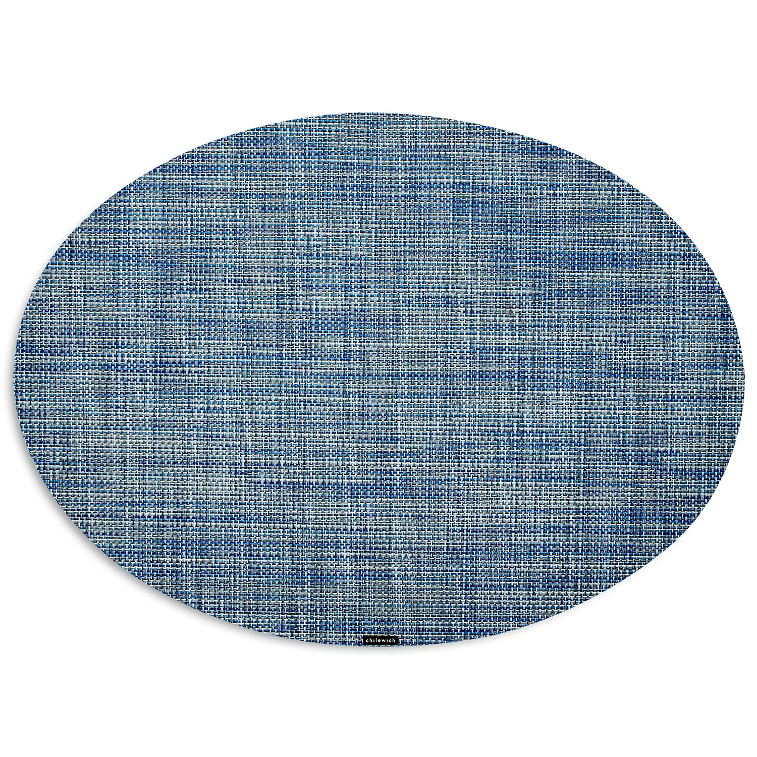 Chilewich Mini Basketweave Oval Placemat, 14&#34; x 19.25&#34;