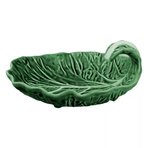 Bordallo Pinheiro Cabbage Leaf Platter, 7"