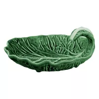 Bordallo Pinheiro Cabbage Leaf Platter, 7"