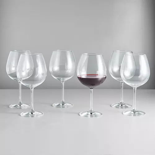 Sur La Table Bistro Red Wine Glasses, Set of 4