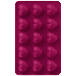 Trudeau Silicone Heart Candy Molds, Set of 3