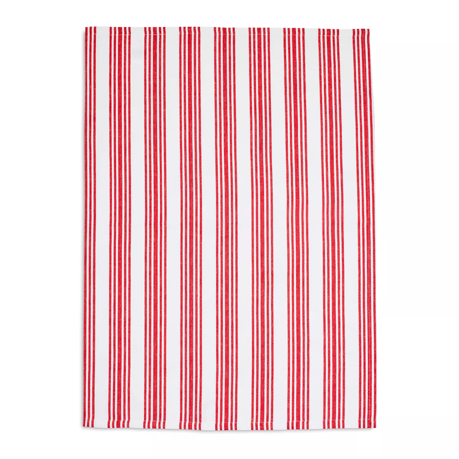 Sur La Table Coral Striped Kitchen Towel, 28&#34; x 20&#34;