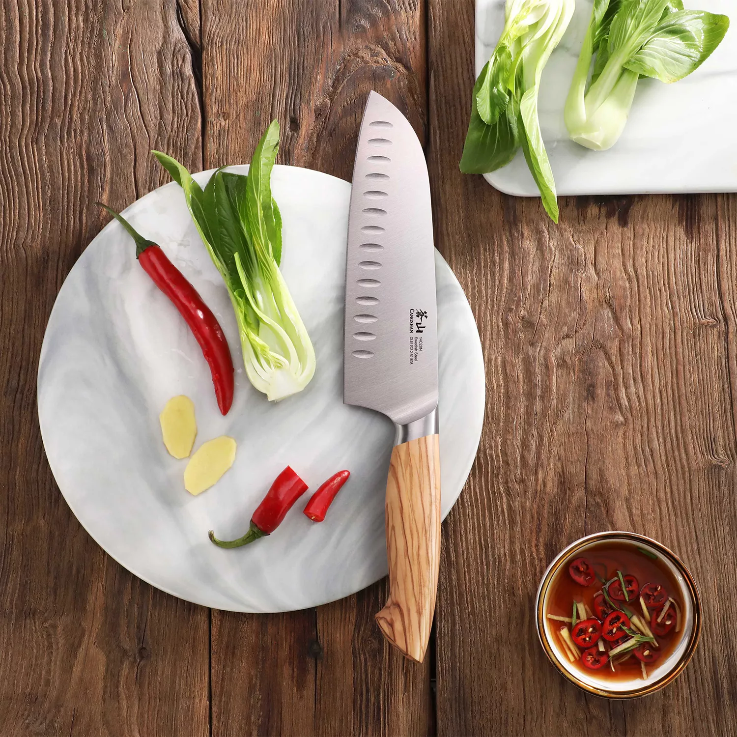 Cangshan Oliv Series 8 Chef Knife