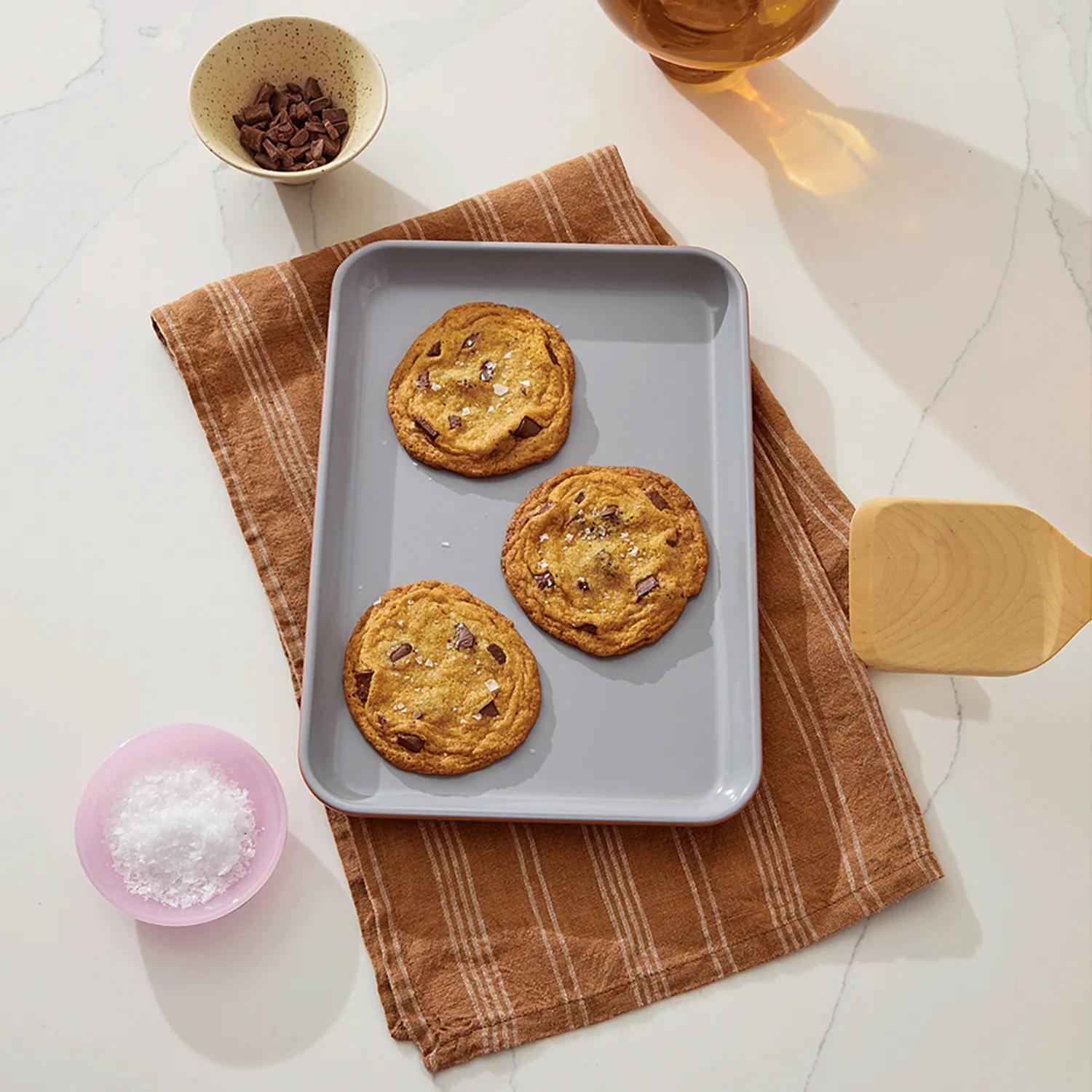 Caraway Ceramic Nonstick Small Baking Sheet, 13" x 9"