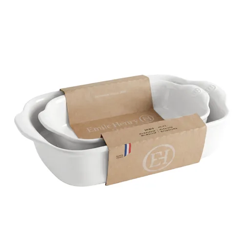 Emile Henry Small & Medium Rectangular Baker 2-Piece Set