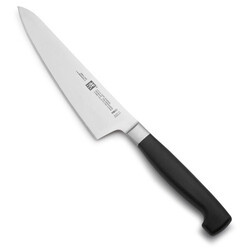 Zwilling Four Star Prep Knife, 5.5" I prefer the molded shape & material of the Henckel (now aka Zwilling)