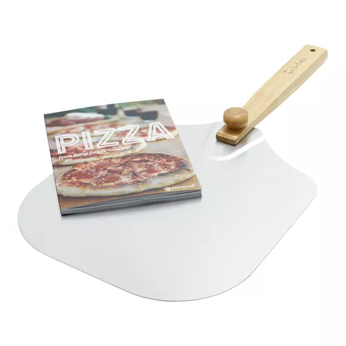 Sur La Table Folding Pizza Peel and Recipe Book Set
