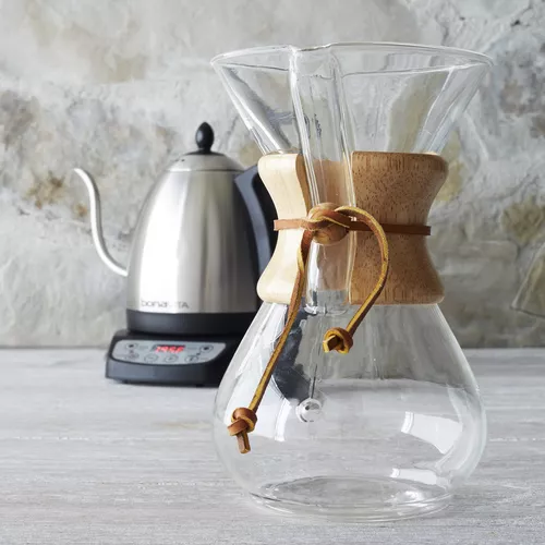 Chemex Classic Series Drip Coffee Glass Coffee Makers, 40 oz.