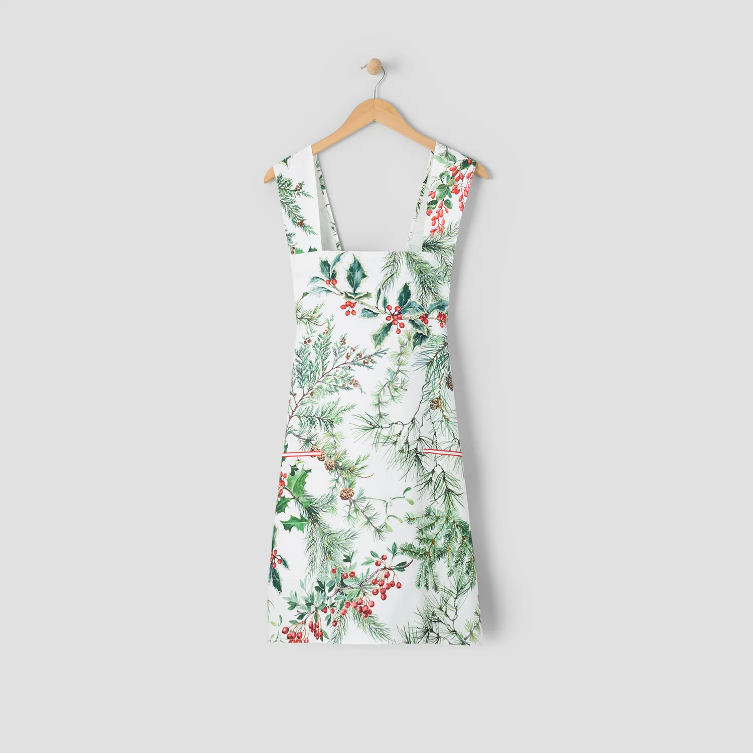 Sur La Table Winter Botanical Smock Apron