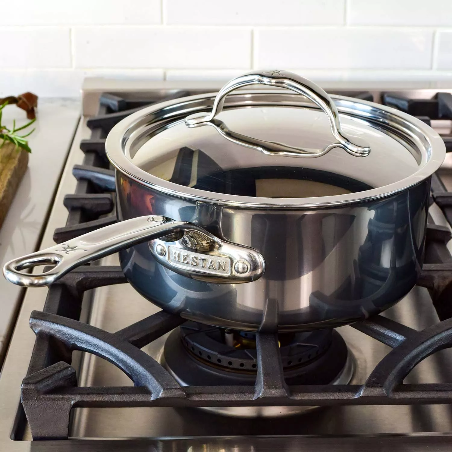 Hestan NanoBond Titanium Saucepans