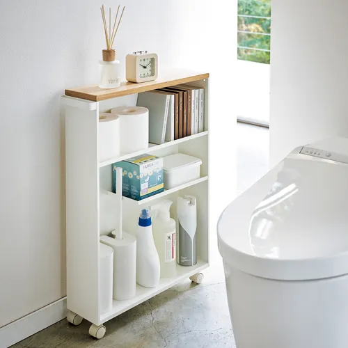 Yamazaki Tower Steel Rolling Storage Carts