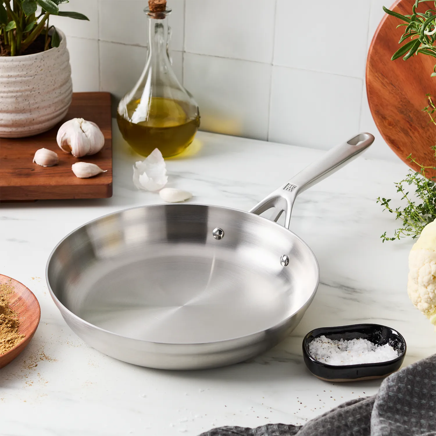 Zwilling Motion Stainless Steel Skillet