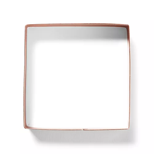 Sur La Table Square Copper-Plated Cookie Cutter